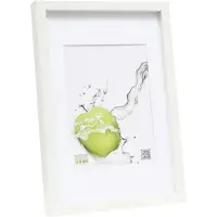 Deknudt Frames S40AK1 P1 15x20 Wood white w. Passepartout