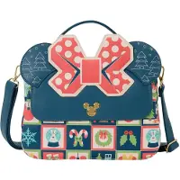 Loungefly Disney Mickey Holiday Schultertasche