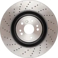 TRW Bremsscheibe DF6687S vorne, belüftet, perforiert, 1 Stück