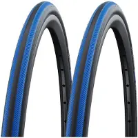 Schwalbe 2x 25-540 RightRun 25-540 blau/schwarz Rollstuhlreifen K-Guard 24x1.00