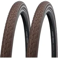 Schwalbe 2x Road Cruiser 42-622 braun Drahtreifen K-Guard 28x1.60 Fahrradreifen