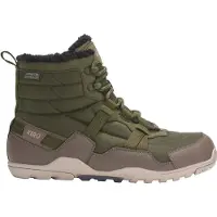 Xero Shoes Herren Winter High-Top-Schnürschuhe aus robustem Kunststoff und Textil in Oliv