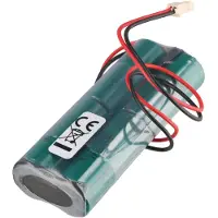 AccuCell Notleuchtenakku NiMH 4,8V 1720mAh L2x2 4/5A mit Kabel und Stecker ersetzt Beghelli