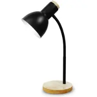 Platinet PDL333B Tischlampe Marma, 1xE27, 40W, schwarz