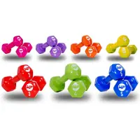 Muscle Power Vinyl-Kurzhanteln 2 x 2,5 kg