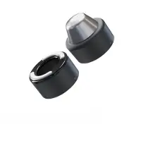 TheraGun FG TheraFace Hot & Cold Rings - Black, Gesicht, Schwarz, OLED, 67 mm, 95 mm, 67 mm