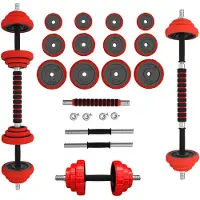 HMS Sggx20 Set Kurzhanteln Mit Gummibeschichtung 20kg