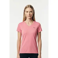 Puma W TAD Essential T-Shirt mit V-Ausschnitt