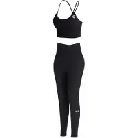 Yeaz CHARM Bekleidungsset Damen, ultra-soft & dehnbar, stylisch, mit Racerback-Top und hochgeschlossener Leggings