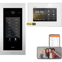 Balter EVO HD Touch 7 Silber/Weiß 1x7" WiFi Video Türsprechanlage Set bis zu 1000 Familienhaus