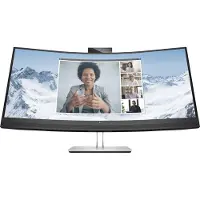 HP E34m G4 WQHD USB-C Curved-Konferenzmonitor, 86,4 cm (34"), 3440 x 1440 Pixel, Wide Quad HD, LCD, 5 ms, Schwarz