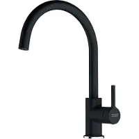 Franke Armatur LINA J in ONYX mit Festauslauf / Smart