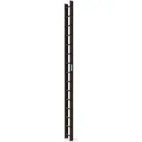 Zarges Dachleiter 15 Sprossen braun