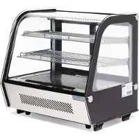 Gastronoble G-Serie Energieeffizienter Tischplatten-Kühlschrank für Lebensmittel-Schwarz 120Ltr