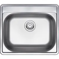 Deante 1-bowl steel sink