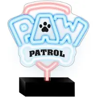 Forever Neon-LED auf Sockel Paw Patrol Nachtlichter – Logo – OW-120146