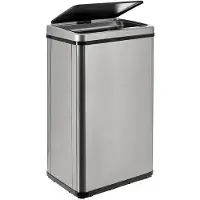 Wellhome Intelligenter Mülleimer Ohne Beine 50l Durchsichtig Durchsichtig One Size