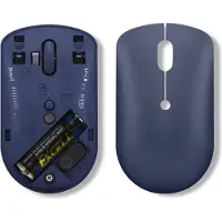 Lenovo 540, Beidhändig, Optisch, RF Wireless, 2400 DPI, Blau
