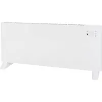 Eurom Alutherm 2500 WIFI 360790 Konvektor, Stand-/Wandgerät, 2500 Watt, 3 Heizstufen, Thermostat, Timer, Badezimmernutzung