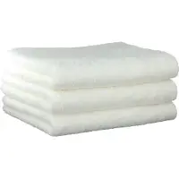 Cawoe Gästetuch, 3er Pack - Lifestyle, Walkfrottier, Baumwolle, einfarbig Weiß / 30x50cm