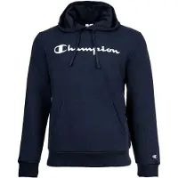 Champion Herren Sweatshirt mit Kapuze - Hooded Sweatshirt, Soft Compact Basic, Fleece, gesticktes Logo