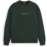Scotch & Soda Core - Logo Front Chest Sweatshirt Grachten Green Größe: M | Pullover Outlet | Herren | Grün