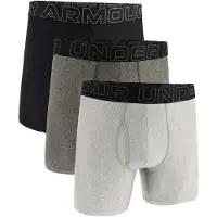 Under Armour Boxershorts "Boxershort UA PERFORMANCE TECH - SOLID 6 IN 3PK 3er Pack"