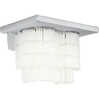 Eglo Wand Lampe Glas Stäbe Beleuchtung Fassung 2xE27 Esszimmer Aluminium Naxos 88239
