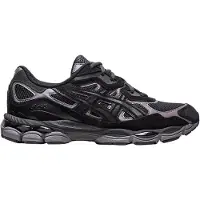 Asics Unisex. 1201A789 Turnschuhe Gel NYC schwarz (42), Wohnung, Schnürsenkel, Lässig, Sportlich, Laufen, Multisport