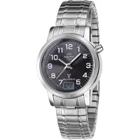 Master Time MTLA-10309-22M Damen-Funkuhr mit Zugband
