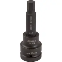 Ks Tools 3/4" Kraft-Bit-Stecknuss Innensechskant lang