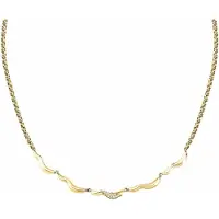 Morellato - Elegant gold-plated necklace with crystals Design SAYP01