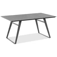 Niehoff Elba HPL Stahl Gartentisch