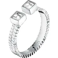 Morellato Open Steel Ring With Crystals Gioia Savy3901