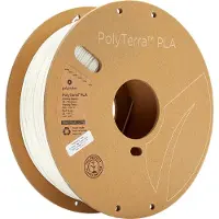 Polymaker PolyTerra Pla filament Baumwolle White 1.75 mm 1KG