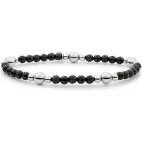 Sparkling Black Onyx Beaded Bracelet