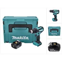Makita DDF 485 F1J Akku Bohrschrauber 18 V 50 Nm Brushless + 1x Akku 3,0 Ah + Makpac - ohne Ladegerät