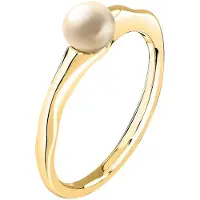 Morellato Charmanter vergoldeter Ring Perla SXU440 - Schaltung: 54 mm