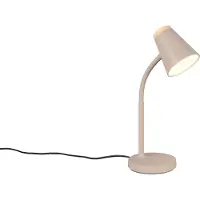 REALITY IMPORT REALITY LED-Tischleuchte PONGO, R55831143, 4,5W, 500lm, 3000K, beige