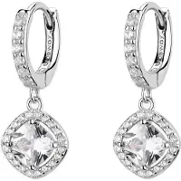 Brosway Creolen aus Silber mit kubischem Zirkonia Fancy Infinite White FIW161