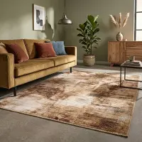 FRAAI Moderner Teppich - Strong Gold 200x290 cm