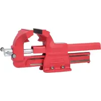 Ks Tools Parallel-Schraubstock ohne Drehteller, 147 mm