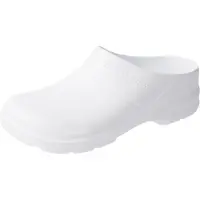 Ladeheid Damen und Herren leichte Eva Clogs Gartenclogs Gartenschuhe LA-858 (Weiß, 41)