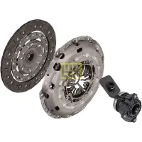 LuK Kupplung mit Zentralausrücker für Ford Mondeo Jaguar X-Type 2,0 + Kombi