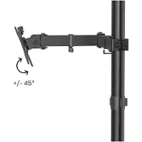 Hama Monitorhalterung 13–35 Zoll, höhenverstellbar ausziehbar, VESA