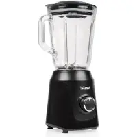 Tristar Haushaltsgeräte Tristar BL-4482 Mixer 1 L Kochmixer 350 W Schwarz, Transparent