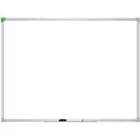 Franken Whiteboard U-Act!Line, Hoch- & Querformat, lackiert, magnethaftend, recycelbar, mit Ablageschale, B 400 x H 300 mm
