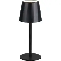 RL LIVE YOUR LIGHT Wiederaufladbare Tischleuchte Diaz schwarz