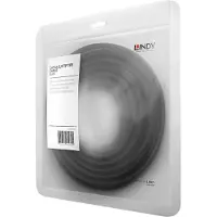 Lindy 47421, 30m, Cat6a, S/FTP (S-STP), RJ-45, RJ-45, Schwarz
