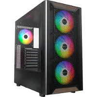Montech XR Wood, Midi Tower, PC, Weiß, ATX, micro ATX, Mini-ITX, Walnussholz, Multi